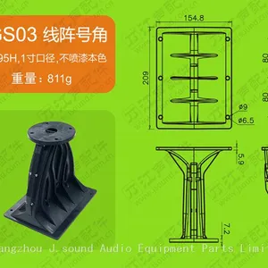0171B Waveguide Tweeter 1.4 Inch Throat Horn Line Array Accessories thumbnail-3