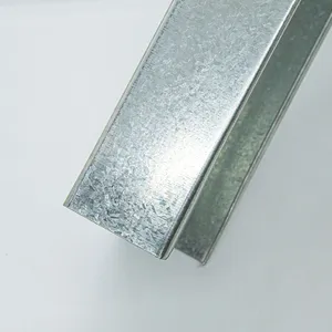 China Factory Furring Channel Carrier C Channel Light Steel Keel Drywall Gypsum Ceiling Suspended C Stud & U Track thumbnail-2