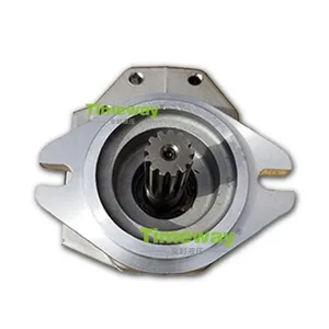 Gear Oil Pump 385-10079282/8J8813 Hydraulic Double-Pump for Repair Komatsu Wheel Loaders 530-1 530B-1 JH80C-1 thumbnail-2