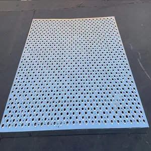 Anti-slip Perforated Mesh Pattern Plate, With Alligator Mouth Holes, Suitable for Pedestrian Walkways, Cutting and Bending Services Available thumbnail-5