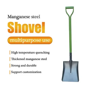 Manganese Steel Trench Shovel Professional Trenching Shovel for Digging Irrigation Ditches Farming Tool thumbnail-3