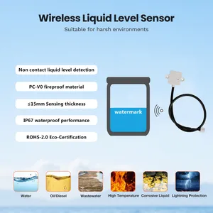 Small Non-contact Liquid Level Sensor XKC-Y23A High and Low Water Level Warning Reminder Liquid Level Gauge Water Level Sensor thumbnail-4