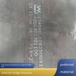 Q345qc Steel Plates for Bridges, Pedestrian Bridges, Q345qd Bridge Plates for Steel Structure Buildings of Large Bridges thumbnail-4