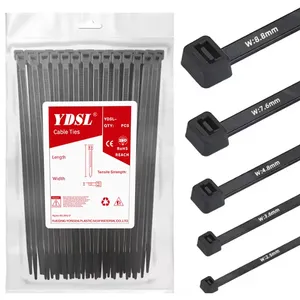 PA66 Nylon Cable Tie 3.6mm Wide x 150mm Long for Industrial Wiring thumbnail-1