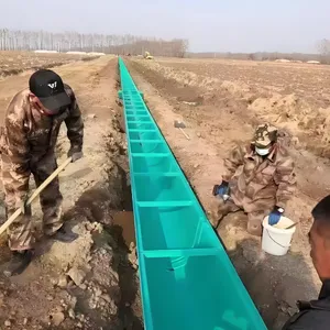 FRP U-Shaped and C-Shaped Fiberglass Drainage Channels for Versatile Applications thumbnail-3