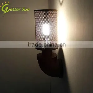 New Vintage Retro Stair Iron Tube Outdoor Wall Light thumbnail-4
