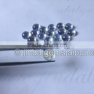 Wholesale Loose Gemstone Rainbow Moonstone Smooth Round Cabochons thumbnail-2