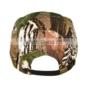 Bulk Hot Selling Custom Promotional Flat 5 Panel Army Military Cap Quality Choice thumbnail-5