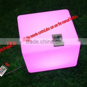 12"Solar LED Light Decotative Cube With Remote Control YXF-3030S thumbnail-6
