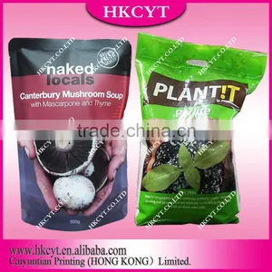 Agriculture Industrial Use and Zipper Top Sealing Vacuum Seeds Packing Bag thumbnail-1
