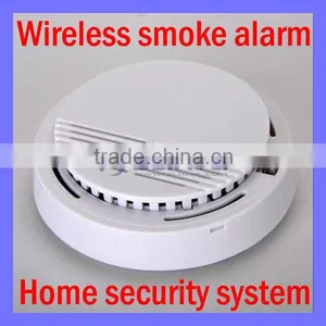 Home Security System Cordless Wireless Red LED Flash Smoke Alarm Fire Detector thumbnail-1