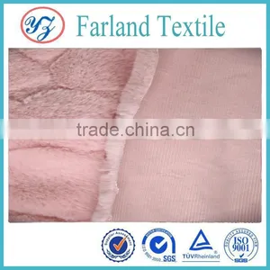 Fur High Weight Small Rabbit Snuff Clipping and Carv Fur Coat Fur Collar Boots Fabric Changshu Yuanzhou Welcome Your Order thumbnail-1
