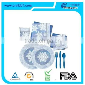 Children Party Decorative Supplier Paper Tableware Set thumbnail-1