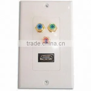 HDMI+3RCA WALL PLATE thumbnail-1