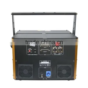 5W RGB Laser 40K ILDA Animation Laser Projector DMX Control Stage Lighting DJ Disco Laser Light thumbnail-2