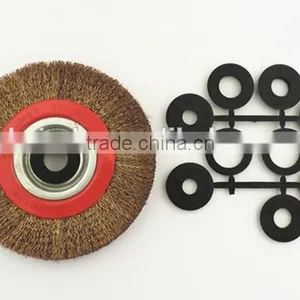 Wheel Wire Cleaning Brush for Lead-acid Battery Deburring thumbnail-2