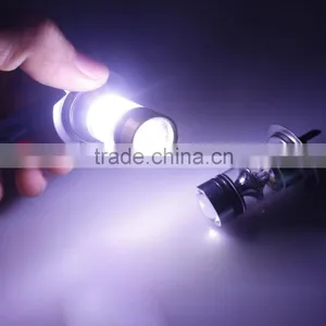 2pcs H7 100W High Power COB LED Car Auto DRL Driving Fog Tail Headlight Light Lamp Bulb White 12-24V Car Styling Free Shipping thumbnail-1