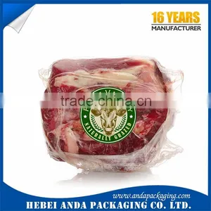 Custom Printed Food Vacuum Plastic Bag for Snack Food Packing/Beef Jerky Packaging Bag/ Vacuum Sealed Bag for Packaging Quality Choice thumbnail-2