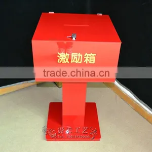 High Quality Clear Acrylic Box for Awarding,fashion Box With Lock thumbnail-2