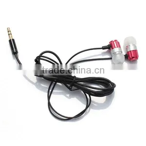 2015 Hot China Products Metal Earphone Unique Design In-ear Earphone Silicone Earmuffs Earphone Deep Bass thumbnail-6