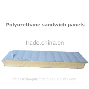 Fire-proof Polyurethane Sandwich Hot Rolled Steel Plate for Air Cleaning Project Price thumbnail-6