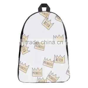 High Quality 3D Print Wholesale Polyester Fashion Children Backpack thumbnail-6