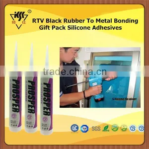 RTV Black Rubber To Metal Bonding Gift Pack Silicone Adhesives thumbnail-1