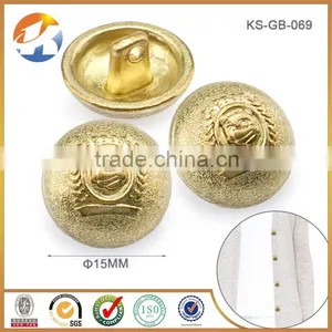 Sequins Decorative Gold Metal Button and One Hole Buttons Product Type Snap thumbnail-1