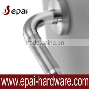 Stainless Steel Door Lever Handle Hollow Tube/ Stainless Steel Lever Handle Satin+Polished/ Stainless Steel Door Handle Lock thumbnail-1