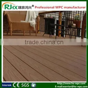 Exterior Wood Plastic Composite Flooring With Grey Wood Compoiste Decking thumbnail-5