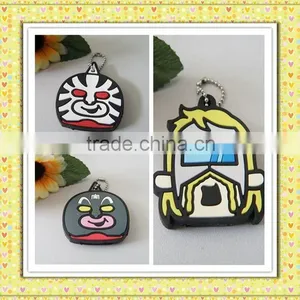 Rubber Soft Pvc Personized Soft Pvc Round Wholesale Novel Key Head Cover thumbnail-1