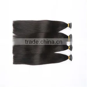 Wholesale Keratin Tip Hair Cheap Stick I Tip 100% Human Hair Extension thumbnail-4