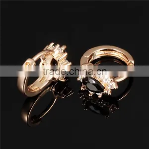 2016 Zircon Jewelry Stainless Steel Earings for Fancy Girls thumbnail-2