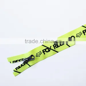 Custom Printing Waterproof Laser Reflective Zipper thumbnail-2