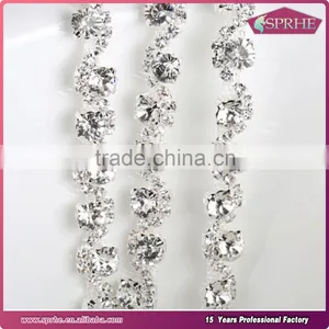 Czech Crystal Rhinestone Cup Chain thumbnail-1