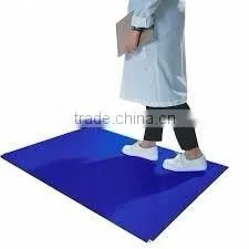 Customized Private Label Disposable Cleanroom Peelable Sticky Mat thumbnail-1