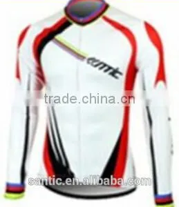 2015 New Style White Casual Man Bicycle Jersey thumbnail-1