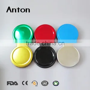 Colored Metal Tinplate Glass Caps for Glass Jar thumbnail-1
