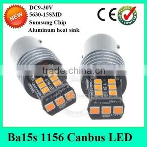 Auto Led Bulbs 1156 Tail Turning Light Ba15s Base Error Free Canbus Led thumbnail-2