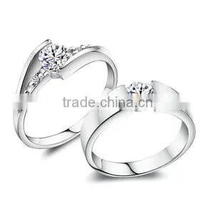 Low Price New Sterling Silver The Lovers Ring thumbnail-1