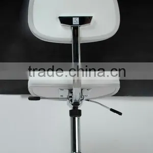 Adjustable Leather Lab Stool Chair thumbnail-2