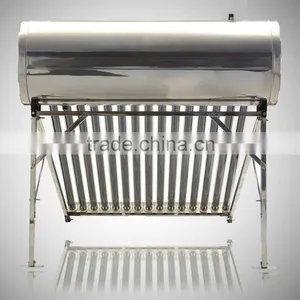 150L Non-Pressurized Solar Hot Water Heater With Square Pipe Frame thumbnail-3