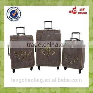 2015 Newest Carve Patterns Hot Sale Leather Luggage thumbnail-6