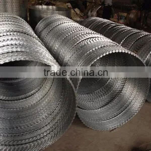 Anping Factory Direct Sale Galvanized Razor Barbed Wire thumbnail-4