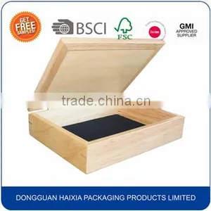 Golden Supplier Unfinished Wood Gift Packaging Box Wholesale thumbnail-4