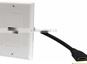 Low Price Full Function HDMI Wall Plate With a Cable Made in China thumbnail-1