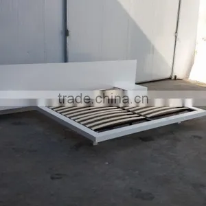High Gloss White Bedroom Set New Design thumbnail-1
