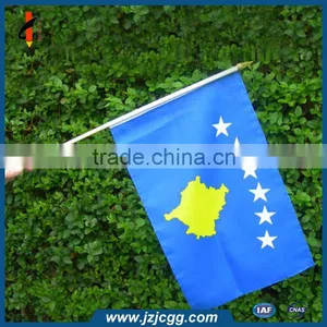 Custom Cheap Polyester Hand Stick Flags thumbnail-1