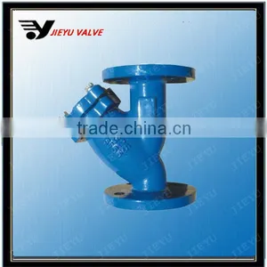 DIN Cast Iron Flanged Y Strainer thumbnail-1