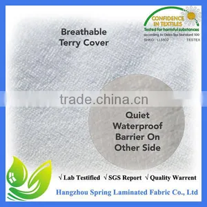Luxury Safe Sleeping Anti-bacterial Waterproof Fitted Sheet Style Mattress Protector Supplier's Choice thumbnail-3